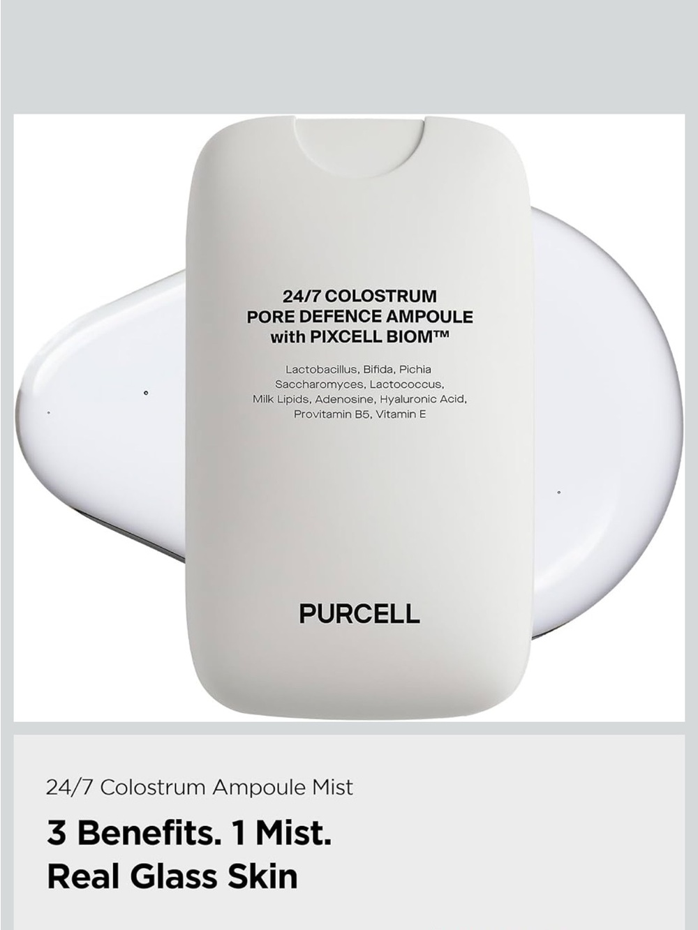 BNIB 24/7 Colostrum Pore Defence Ampoule - White